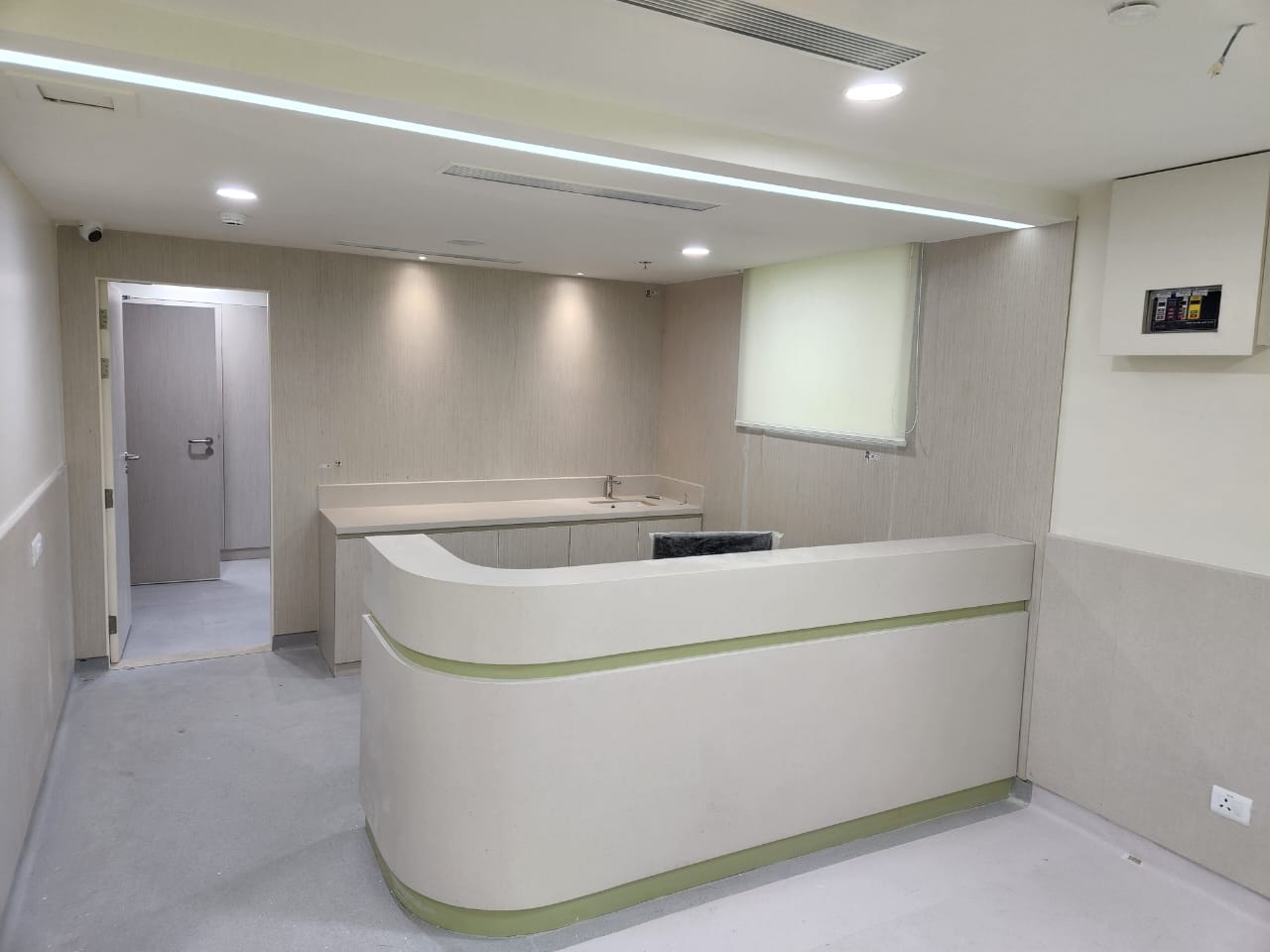 Hospital Reception Area